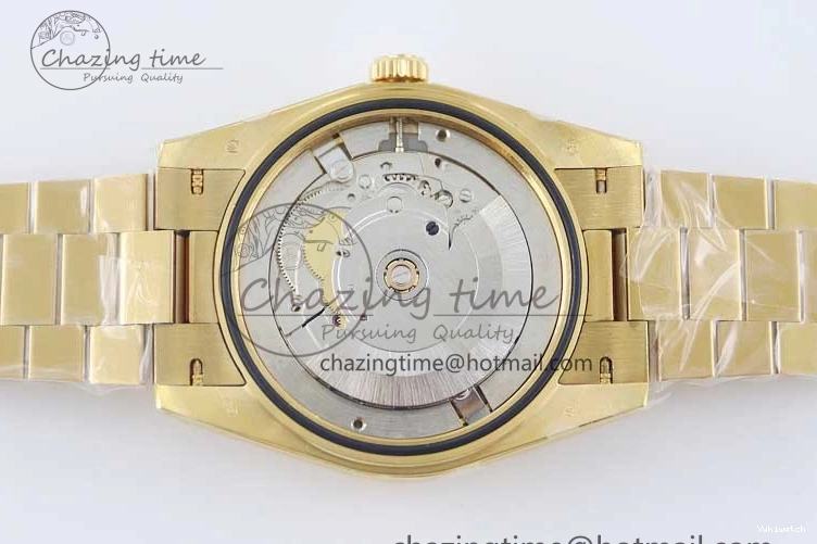 Dial YG Steel 40mm 1:1 Best TWF A2836 Crystal Date 904L YG Edition on Bracelet Day YG 0430